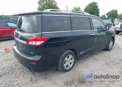 2014 Nissan Quest Sv from USA, damaged, VIN JN8AE2KP0E9102546